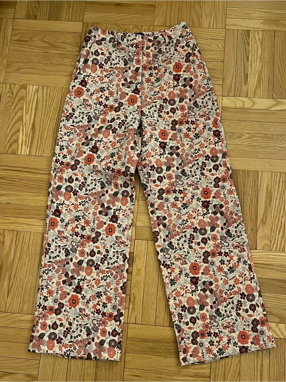 Lulu's Bloom into Spring Blush Floral Jacquard Set - Picture 4 of 11